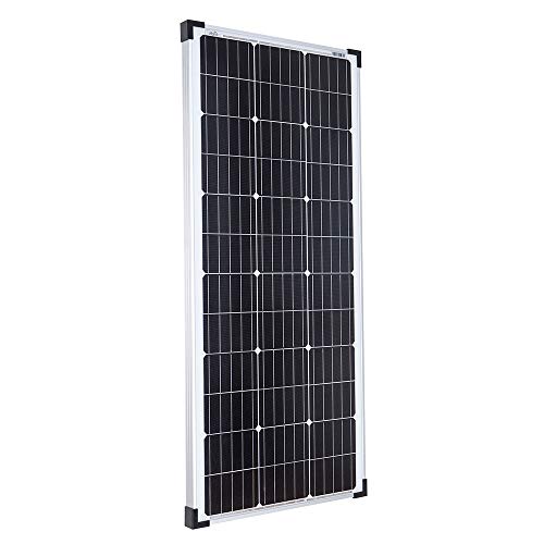 Offgridtec Mono Solarpanel - Solarmodul Solarzelle Photovoltaik, 100 W, 12 V
