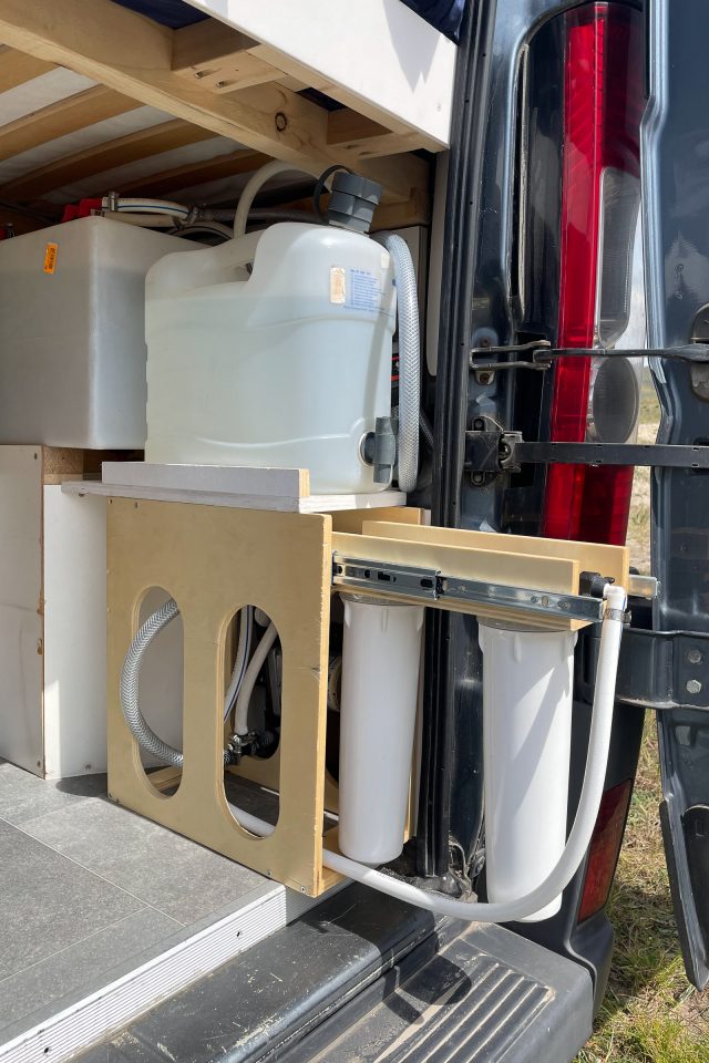 Wasserfilter für ein autarkes Reisen im Van