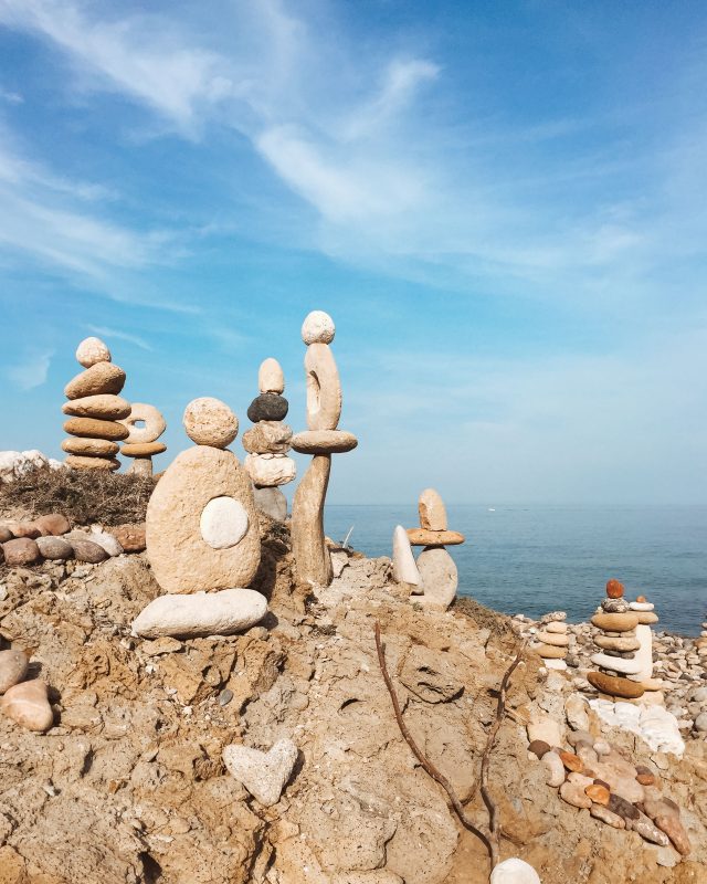 Steinfiguren im Cabo de Gata Nationalpark
